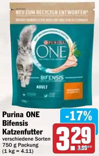 AEZ Purina ONE Bifensis Katzenfutter Angebot
