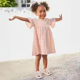 NKD Baby-Mädchen-Kleid mit Rockteil und Armverzierungen Angebot