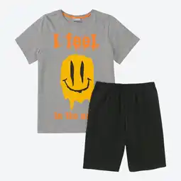 NKD Teener-Jungen-Shorty mit Druck, 2-teilig Angebot