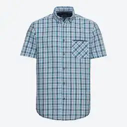 NKD Seersucker Herren-Kurzarm-Hemd mit Kentkragen Angebot