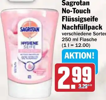 AEZ Sagrotan No-Touch Flüssigseife Nachfüllpack Angebot