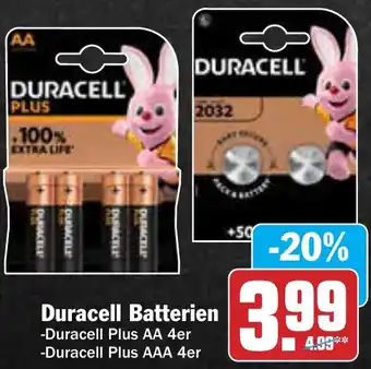 AEZ Duracell Batterien Angebot