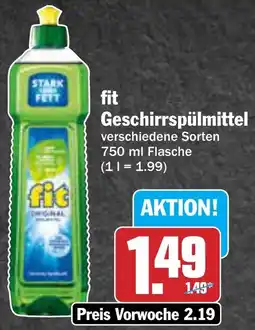 AEZ fit Geschirrspülmittel Angebot