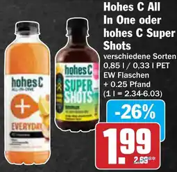 AEZ Hohes C All In One oder hohes C Super Shots Angebot