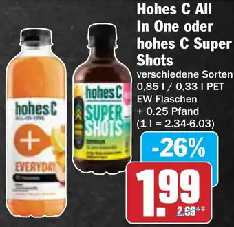 AEZ Hohes C All In One oder hohes C Super Shots Angebot
