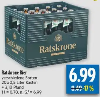 diska Ratskrone Bier Angebot