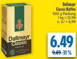 diska Dallmayr Classic Kaffee Angebot