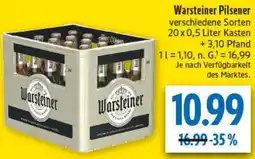 diska Warsteiner Pilsener Angebot