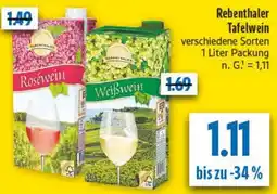 diska Rebenthaler Tafelwein Angebot