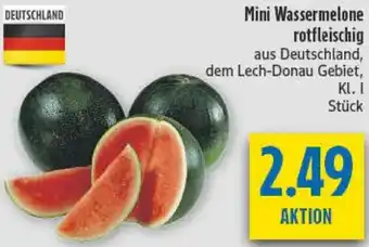 diska Mini Wassermelone rotfleischig Angebot