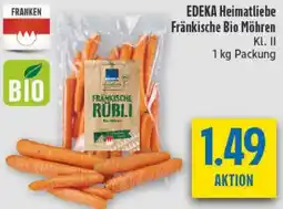 diska EDEKA Heimatliebe Fränkische Bio Möhren Angebot