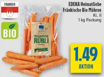 diska EDEKA Heimatliebe Fränkische Bio Möhren Angebot