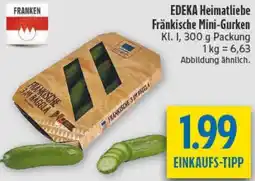 diska EDEKA Heimatliebe Fränkische Mini-Gurken Angebot