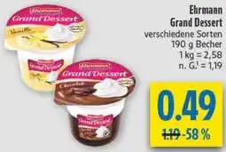 diska Ehrmann Grand Dessert Angebot