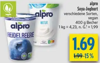 diska alpro Soya-Joghurt Angebot