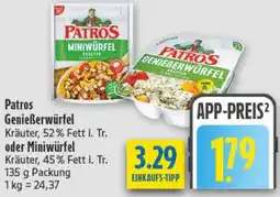 diska Patros Genießerwürfel oder Miniwürfel Angebot