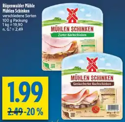 diska Rügenwalder Mühle Mühlen Schinken Angebot