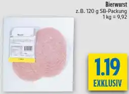 diska Bierwurst Angebot