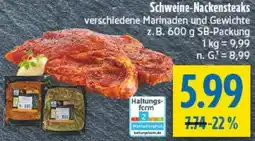 diska Schweine-Nackensteaks Angebot