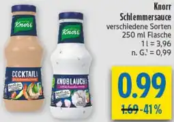 diska Knorr Schlemmersauce Angebot