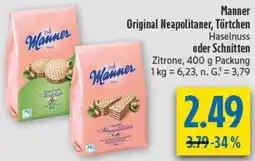 diska Manner Original Neapolitaner, Törtchen oder Schnitten Angebot