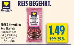diska EDEKA Herzstücke Reis Waffeln Angebot