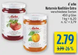 diska d'arbo Naturrein Konfitüre Extra Angebot