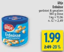 diska ültje Erdnüsse Angebot