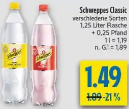 diska Schweppes Classic Angebot