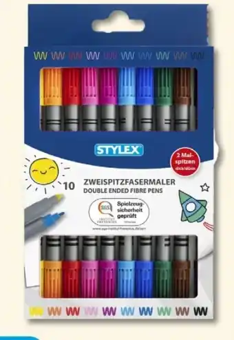 Woolworth Stylex Doppel-Fasermaler Angebot