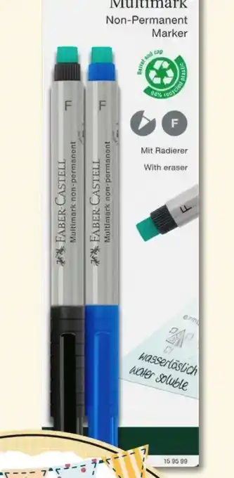 Woolworth Faber-Castell Marker Multimark Angebot