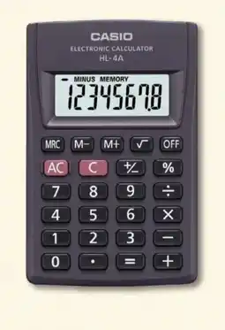 Woolworth Casio Taschenrechner HL4A Angebot