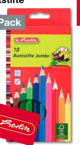 Woolworth Herlitz Jumbo-Buntstifte Angebot