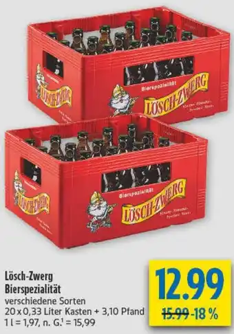 diska Lösch-Zwerg Bierspezialität Angebot