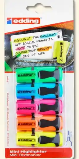 Woolworth Edding Mini-Textmarker-Set Angebot