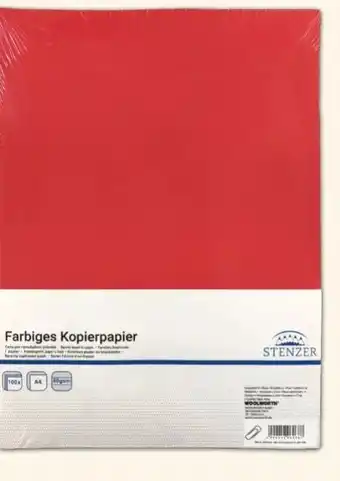 Woolworth Stenzer Farbiges Kopierpapier Angebot