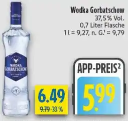 diska Wodka Gorbatschow Angebot