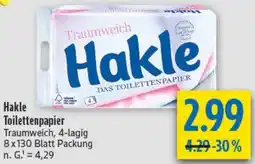 diska Hakle Toilettenpapier Angebot