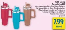 diska Gut & Günstig Thermobecher XXL Angebot