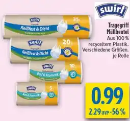 diska Swirl Tragegriff Müllbeutel Angebot