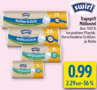 diska Swirl Tragegriff Müllbeutel Angebot