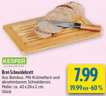 diska KESPER Brot-Schneidebrett Angebot