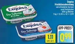diska Exquisa Frischkäsezubereitung Angebot