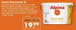 V Baumarkt Alpina Raumweiß Angebot