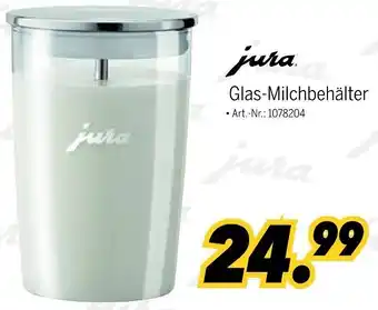 MEDIMAX jura Glas-Milchbehälter Angebot