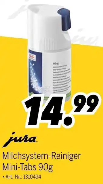 MEDIMAX jura Milchsystem-Reiniger Mini-Tabs 90g Angebot