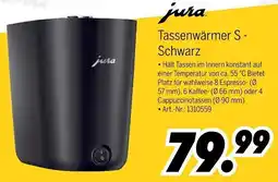 MEDIMAX jura Tassenwärmer S - Schwarz Angebot