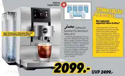 MEDIMAX jura Kaffeevollautomat Z10 Aluminium White (EA) Angebot