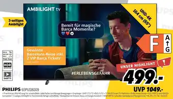 MEDIMAX PHILIPS 65PUS8009 Angebot