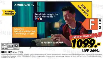 MEDIMAX PHILIPS 65OLED759 Angebot